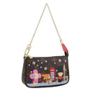 LOUIS VUITTON Monogram Vivienne Mini Pochette Accessoires M80863 LV Auth 173263SAM-1