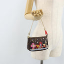LOUIS VUITTON Monogram Vivienne Mini Pochette Accessoires M80863 LV Auth 173263SAM-22