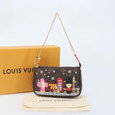LOUIS VUITTON Monogram Vivienne Mini Pochette Accessoires M80863 LV Auth 173263SAM-12