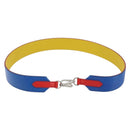 LOUIS VUITTON Epi Shoulder Strap 38.6"" Blue LV Auth 173264V-2