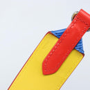 LOUIS VUITTON Epi Shoulder Strap 38.6"" Blue LV Auth 173264V-9