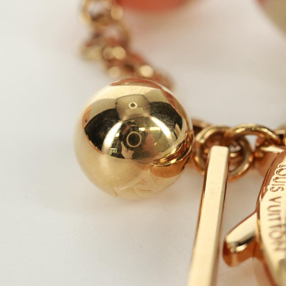 LOUIS VUITTON Bijoux Sac Mini Run Croisette Charm metal Gold M95507 Auth 173267V