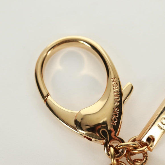 LOUIS VUITTON Bijoux Sac Mini Run Croisette Charm metal Gold M95507 Auth 173267V