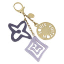 LOUIS VUITTON Porte ClesThai Chainne Charm metal Gold Tone LV Auth 173268V-1