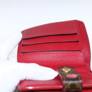 LOUIS VUITTON Monogram Cherry Compact zip Bifold Wallet M95005 LV Auth 173270V-16