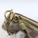 LOUIS VUITTON Damier Azur Mini Pochette Accessoires Pouch N63005 LV Auth 173274A-16