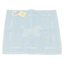 HERMES Towel Cotton 2 Set White Light Blue Auth 173276A-3