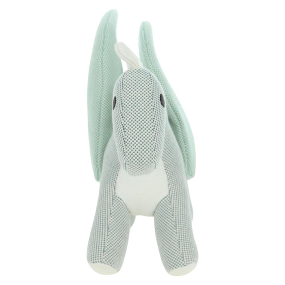 HERMES Dragon Epope Knuffel Katoen Groen Auth 173277M