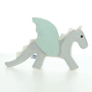 HERMES Dragon Epope Knuffel Katoen Groen Auth 173277M-4
