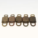LOUIS VUITTON Padlock 5 Set Padlock metal Gold LV Auth 173285-4