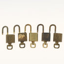 LOUIS VUITTON Padlock 5 Set Padlock metal Gold LV Auth 173286-6