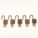 LOUIS VUITTON Padlock 5 Set Padlock metal Gold LV Auth 173288-6