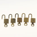 LOUIS VUITTON Padlock 5 Set Padlock metal Gold LV Auth 173289-6