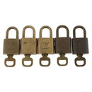 LOUIS VUITTON Padlock 5 Set Padlock metal Gold LV Auth 173290-2