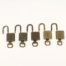 LOUIS VUITTON Padlock 5 Set Padlock metal Gold LV Auth 173291-6