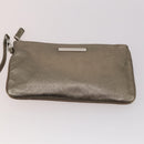 TIFFANY&Co. BALLY Shoulder Bag Nylon Leather 2 Set Black Gold Tone Auth 173297-11