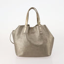 TIFFANY&Co. BALLY Shoulder Bag Nylon Leather 2 Set Black Gold Tone Auth 173297-3