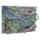 LOUIS VUITTON Monogram Comics Trio Envelope Pouch M82014 LV Auth 173300SM-1