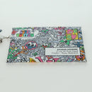 LOUIS VUITTON Monogram Comics Trio Envelope Pouch M82014 LV Auth 173300SM-19