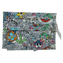 LOUIS VUITTON Monogram Comics Trio Envelope Pouch M82014 LV Auth 173300SM-2