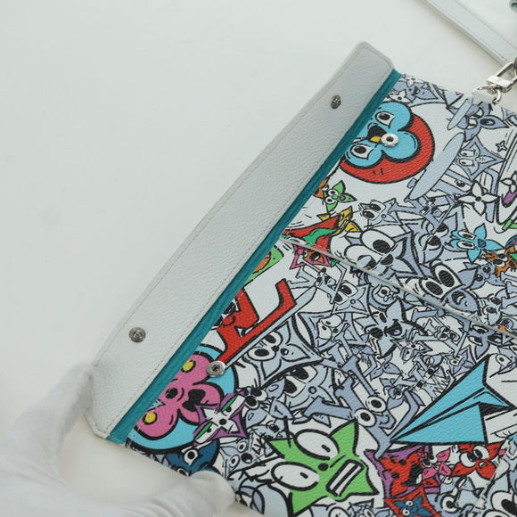 LOUIS VUITTON Monogram Comics Trio Envelope Pouch M82014 LV Auth 173300SM