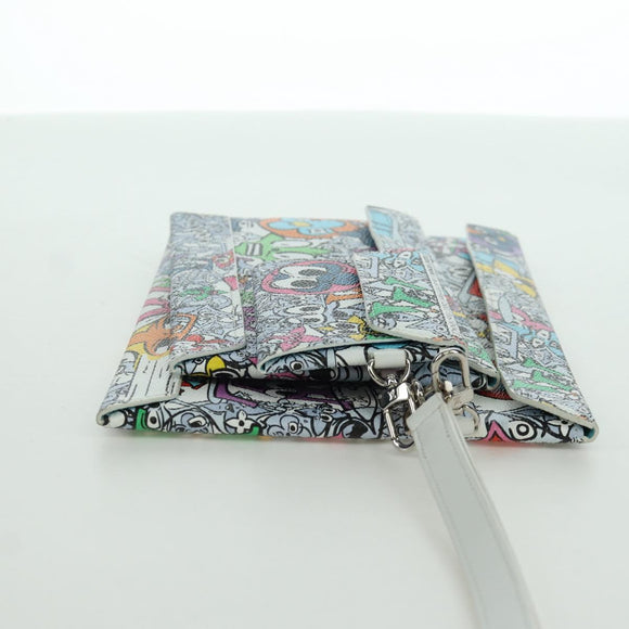 LOUIS VUITTON Monogram Comics Trio Envelope Pouch M82014 LV Auth 173300SM