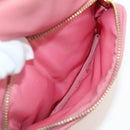 PRADA Handtasche Nylon 2-Wege Pink Gold Auth 173303A-21