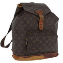 LOUIS VUITTON Monogram Montsouris GM Backpack M51135 LV Auth 173306-1