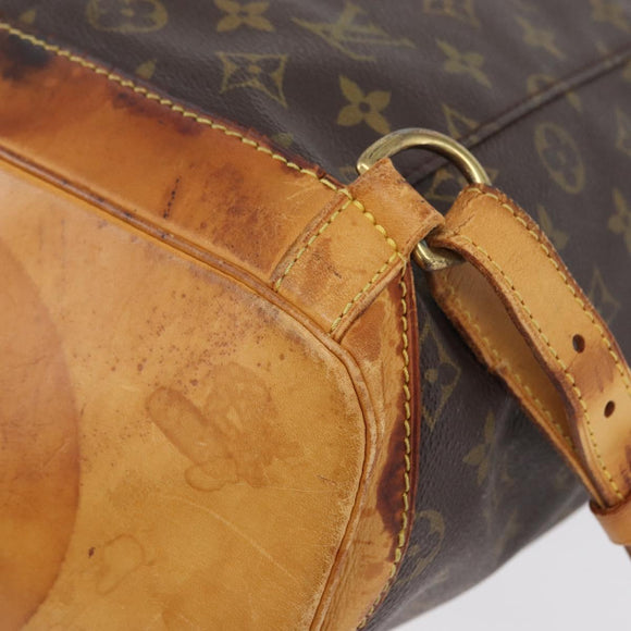 LOUIS VUITTON Monogram Montsouris GM Backpack M51135 LV Auth 173306