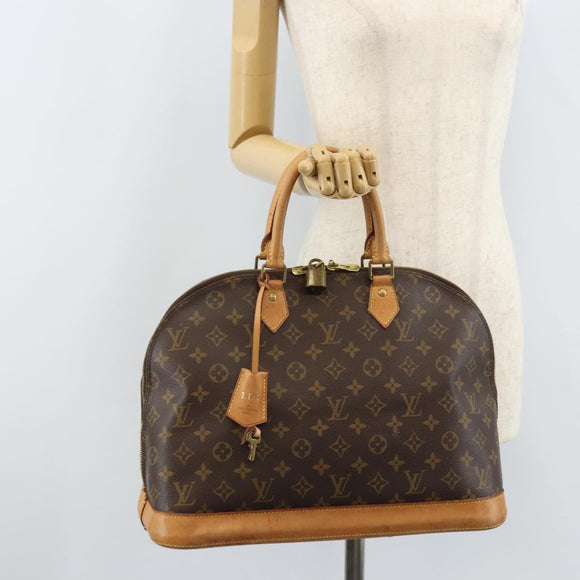 LOUIS VUITTON Monogram Alma GM Hand Bag M53150 LV Auth 173309A