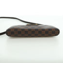 LOUIS VUITTON Damier Ebene Eva Schoudertas N55213 LV Auth 173311A-5