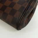 LOUIS VUITTON Damier Ebene Eva Schoudertas N55213 LV Auth 173311A-20
