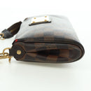 LOUIS VUITTON Damier Ebene Eva Schoudertas N55213 LV Auth 173311A-3