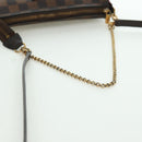 LOUIS VUITTON Damier Ebene Eva Schoudertas N55213 LV Auth 173311A-6
