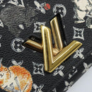 LOUIS VUITTON Catgram Portefeuille Twist Chain Bag Black M63888 LV Auth 173312SM-17