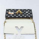 LOUIS VUITTON Catgram Portefeuille Twist Chain Bag Black M63888 LV Auth 173312SM-10