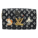 LOUIS VUITTON Catgram Portefeuille Twist Chain Bag Black M63888 LV Auth 173312SM-13