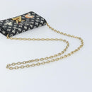 LOUIS VUITTON Catgram Portefeuille Twist Chain Bag Black M63888 LV Auth 173312SM-7