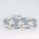 CHANEL Chain Shoulder Bag Canvas Light Blue gold CC Auth 173315SAV-5