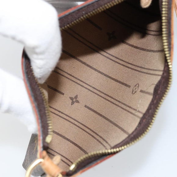 LOUIS VUITTON Monogram Mini Pochette Delight Full Pouch M40309 LV Auth 173318V