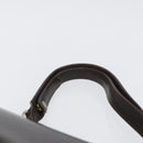 GUCCI Shoulder Bag Leather Brown Gold Auth 173328-8