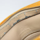 LOUIS VUITTON Monogram Vernis Houston Handtas Beige M91004 LV Auth 173330-10