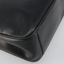 GUCCI Shoulder Bag Leather Black Gold 001 46 1641 Auth 173331-13
