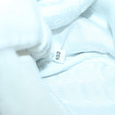 PRADA Hand Bag Fur White Gold Auth 173332SM-11