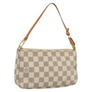 LOUIS VUITTON Damier Azur Pochette Accessoires Pouch N41207 LV Auth 173343A-1