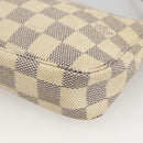 LOUIS VUITTON Damier Azur Pochette Accessoires Pouch N41207 LV Auth 173343A-9