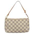 LOUIS VUITTON Damier Azur Pochette Accessoires Pouch N41207 LV Auth 173343A-13