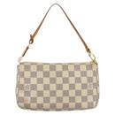 LOUIS VUITTON Damier Azur Pochette Accessoires Pouch N41207 LV Auth 173343A-2