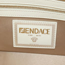 FENDI Zucca Canvas Fenderche VERSACE Mamma Baguette Bag White Auth 173367SAM-22