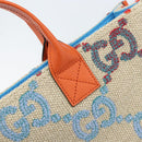 GUCCI Children's GG Canvas Hand Bag Beige 550763 Auth 173368M-18